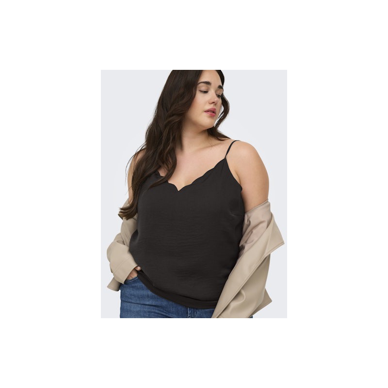 ONLY Carmakoma Debbie Singlet - Sort