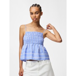 PIECES Philipa strop top - Hydrangea