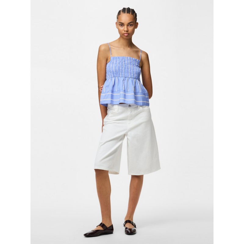 PIECES Philipa strop top - Hydrangea
