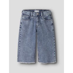 NAME IT KIDS Bella denim lange shorts - Medium Blue Denim