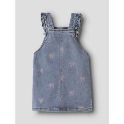 NAME IT MINI Faith denim spencer kjole - Medium Blue Denim