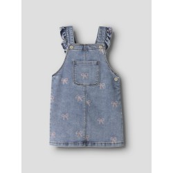 NAME IT MINI Faith denim spencer kjole - Medium Blue Denim