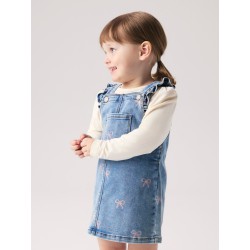 NAME IT MINI Faith denim spencer kjole - Medium Blue Denim