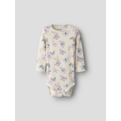 NAME IT BABY Filua langærmet body - Peyote