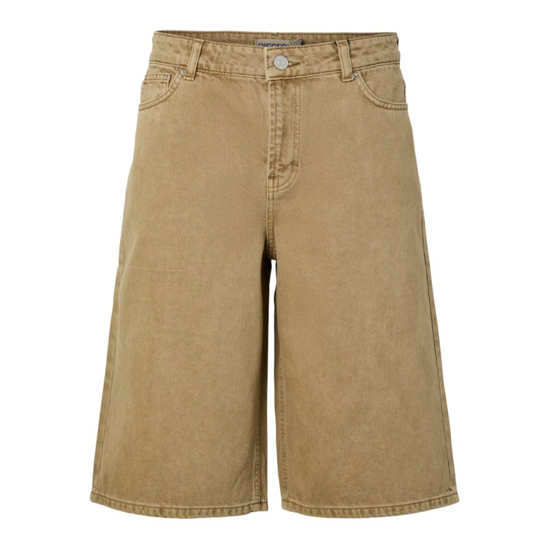 PIECES Kate lange shorts - Cedar