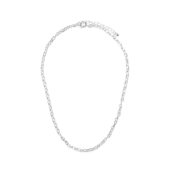 PIECES Tiffany halskæde - Silver Colour