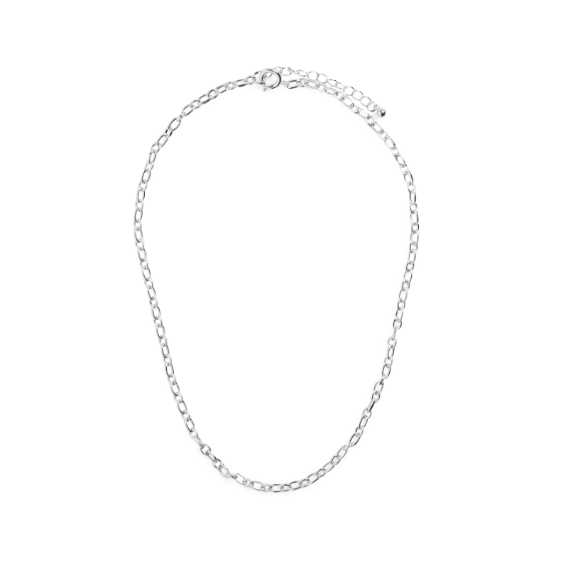 PIECES Tiffany forsølvet halskæde - Silver Colour