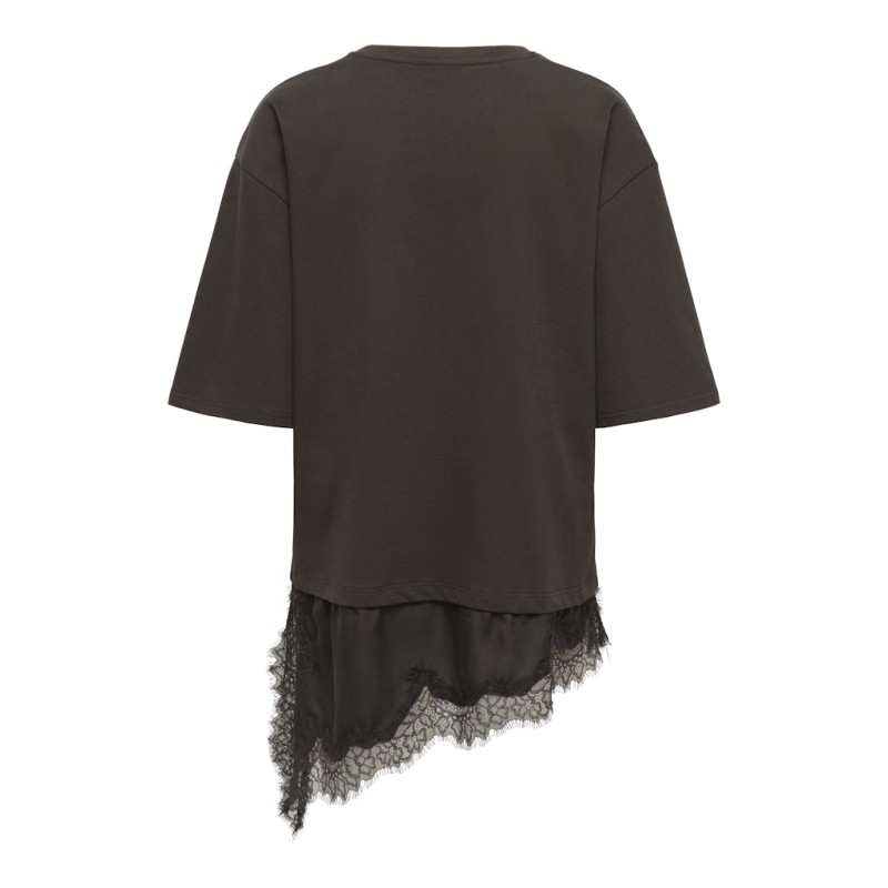 JDY Alma 2/4 Blonde T-shirt - Chocolate Torte