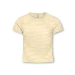 KIDS ONLY Pamia kortærmet t-shirt - Double Cream