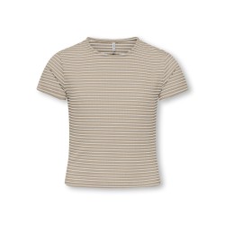 KIDS ONLY Pamia kortærmet t-shirt - Humus