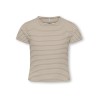 KIDS ONLY Pamia kortærmet t-shirt - Humus
