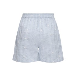 JDY Fia embroridery shorts - Cashmere Blue