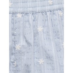 JDY Fia embroridery shorts - Cashmere Blue