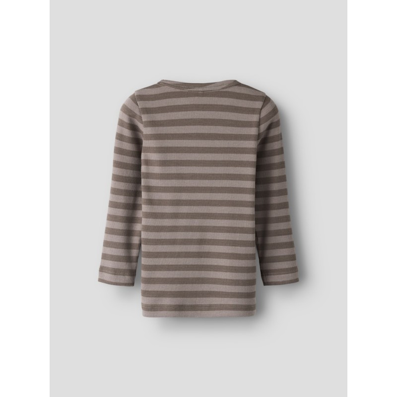 NAME IT Mini Banio langærmet x-slim bluse - Morel