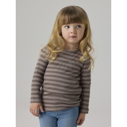 NAME IT Mini Banio langærmet x-slim bluse - Morel