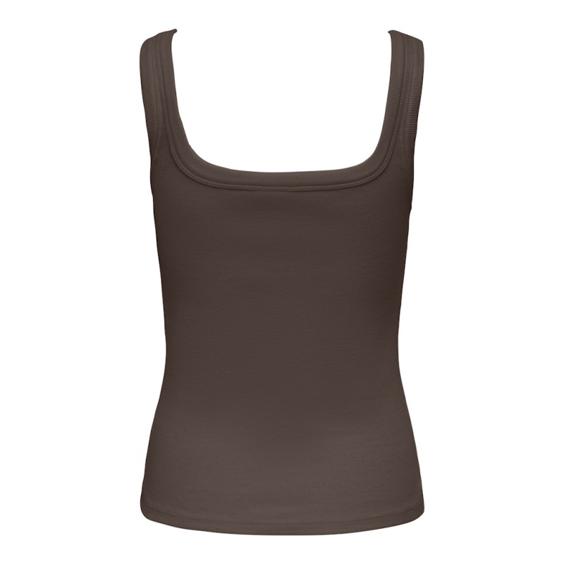 JDY Malli ærmeløs tanktop - Chocolate Brown