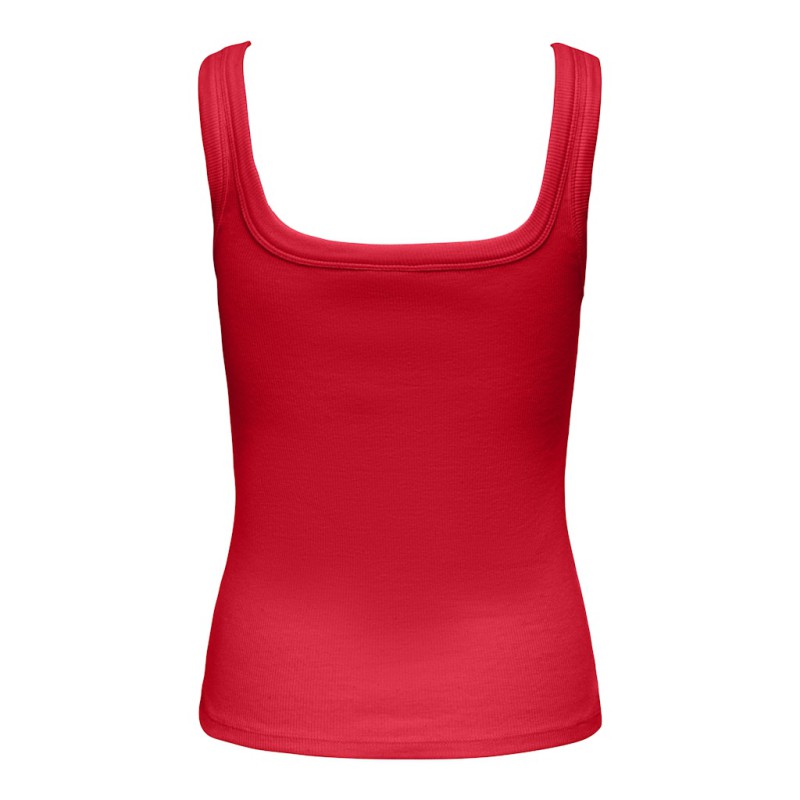 JDY Malli ærmeløs tanktop - Racing Red
