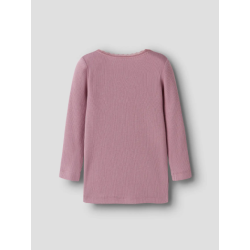 NAME IT MINI Kab langærmet bluse - Lilas