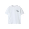 NAME IT Kids Fallina kortærmet t-shirt - Bright White