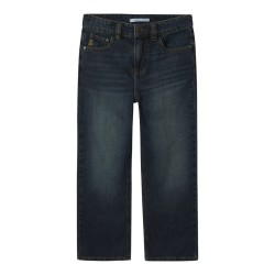 NAME IT KIDS Ryan Straight Jeans 3418-Be - Vintage Dark Blue Denim