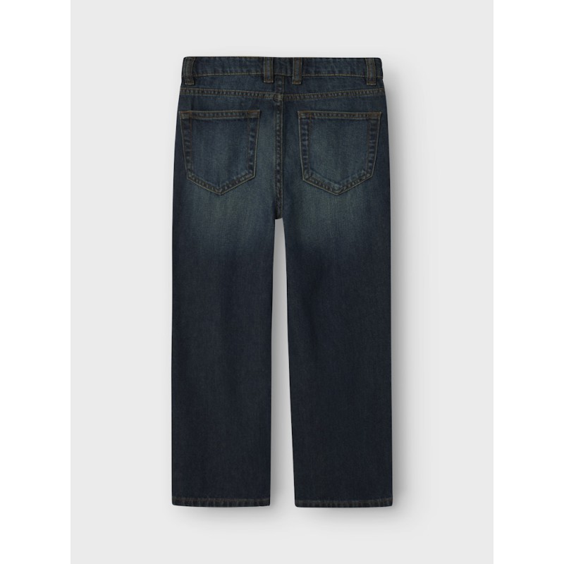 NAME IT KIDS Ryan Straight Jeans 3418-Be - Vintage Dark Blue Denim