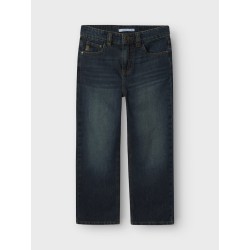 NAME IT KIDS Ryan Straight Jeans 3418-Be - Vintage Dark Blue Denim
