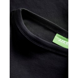 JJXX Fiffi 3/4 boatneck T-shirt - Sort