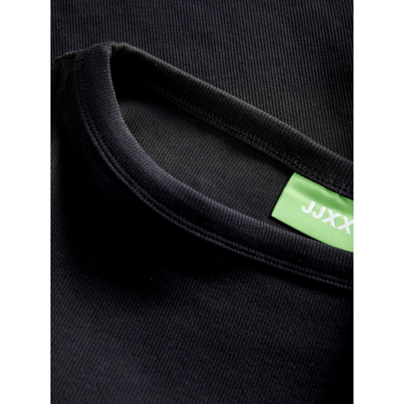 JJXX Fiffi 3/4 boatneck T-shirt - Sort