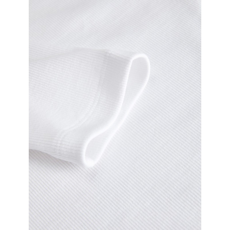 JJXX Fiffi 3/4 boatneck T-shirt - Bright White