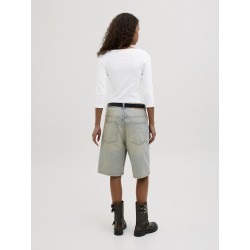 JJXX Fiffi 3/4 boatneck T-shirt - Bright White