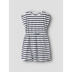 NAME IT KIDS Mie kortærmet kjole - Dark Sapphire