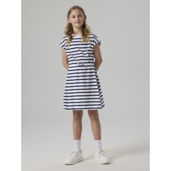 NAME IT KIDS Mie kortærmet kjole - Dark Sapphire