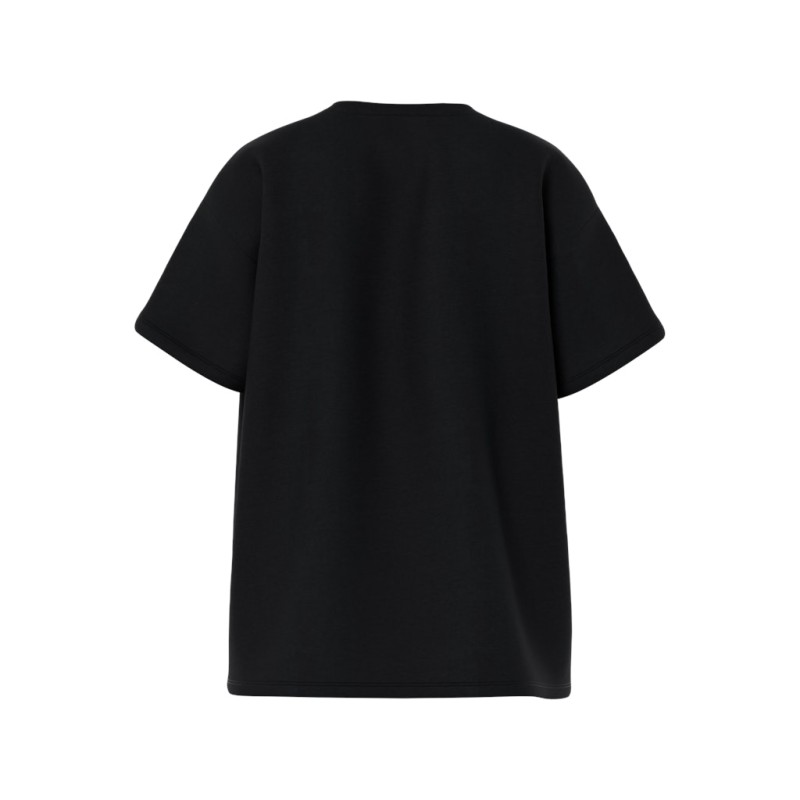 PIECES Skylar kortærmet oversized T-shirt - Black