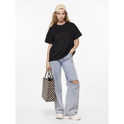 PIECES Skylar kortærmet oversized T-shirt - Black