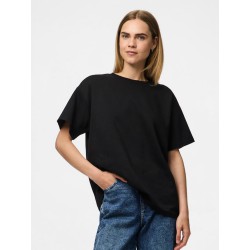 PIECES Skylar kortærmet oversized T-shirt - Black