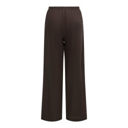 ONLY Isola pull up wide bukser - Coffee Bean
