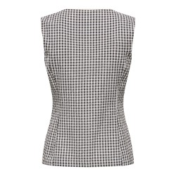 JDY Franka ærmeløs vest - White