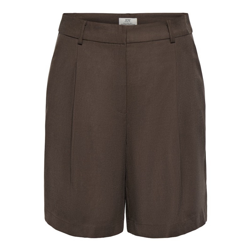 JDY Cille life shorts - Chocolate Brown