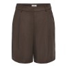 JDY Cille life shorts - Chocolate Brown