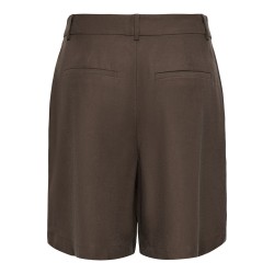 JDY Cille life shorts - Chocolate Brown