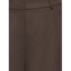 JDY Cille life shorts - Chocolate Brown