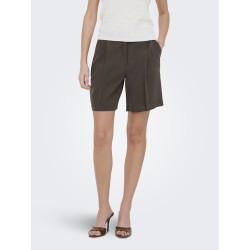 JDY Cille life shorts - Chocolate Brown