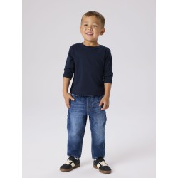 NAME IT Mini Ben tapered jeans - Dark Blue Denim