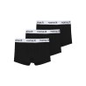 NAME IT KIDS Boxershorts 3-Pak - Black Bright w. white waistband