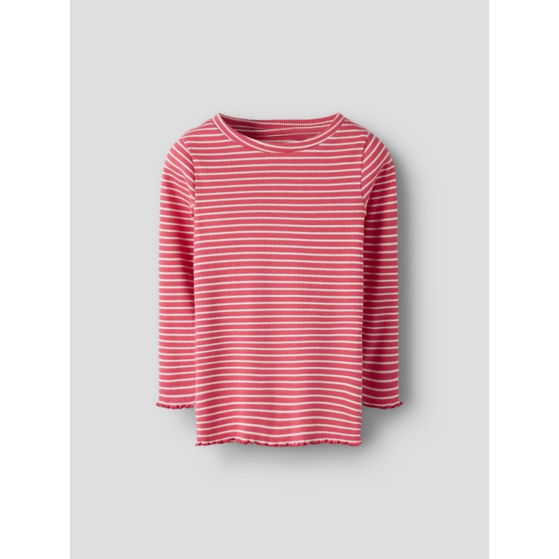 NAME IT MINI Dilla langærmet bluse - Paradise Pink