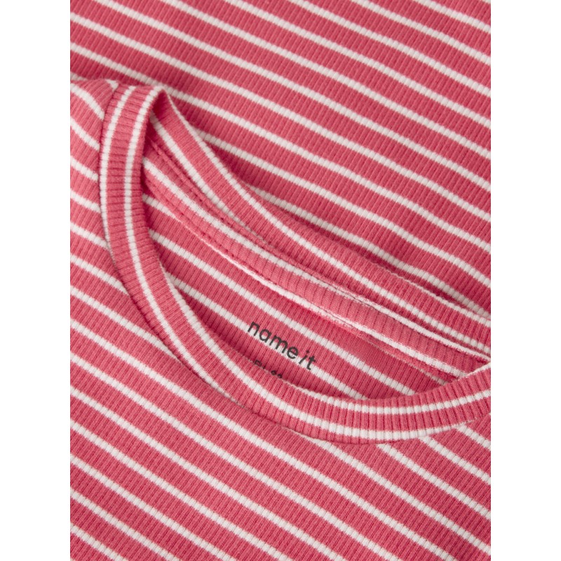 NAME IT MINI Dilla langærmet bluse - Paradise Pink