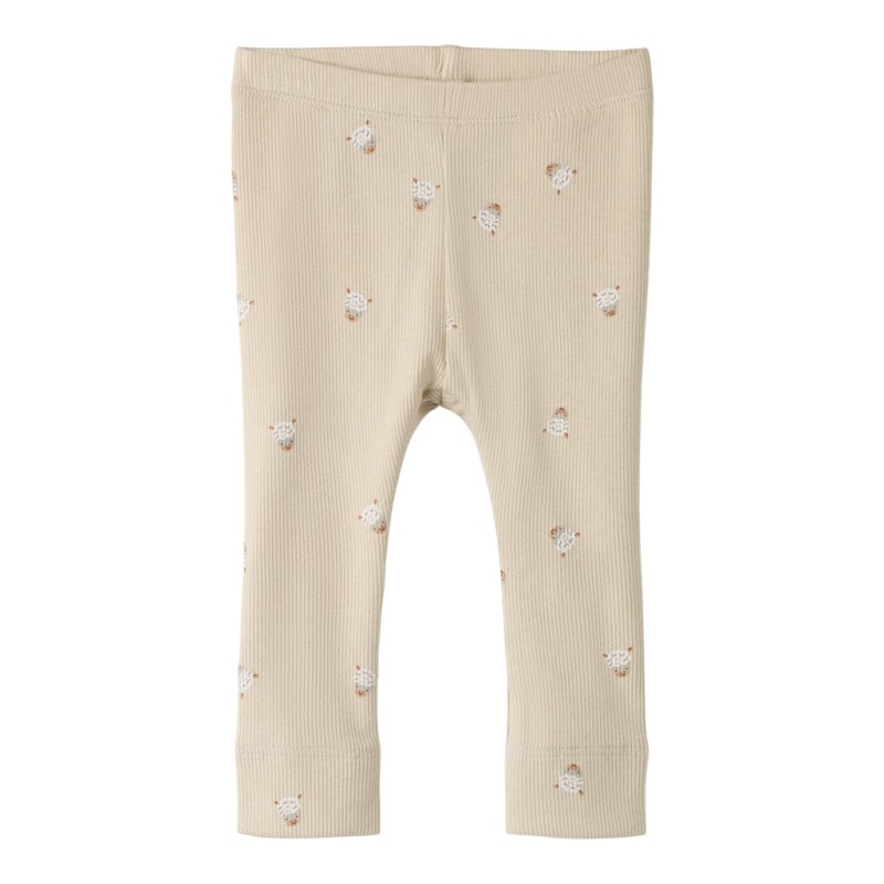 NAME IT BABY Ferini x-slim leggings - Cement