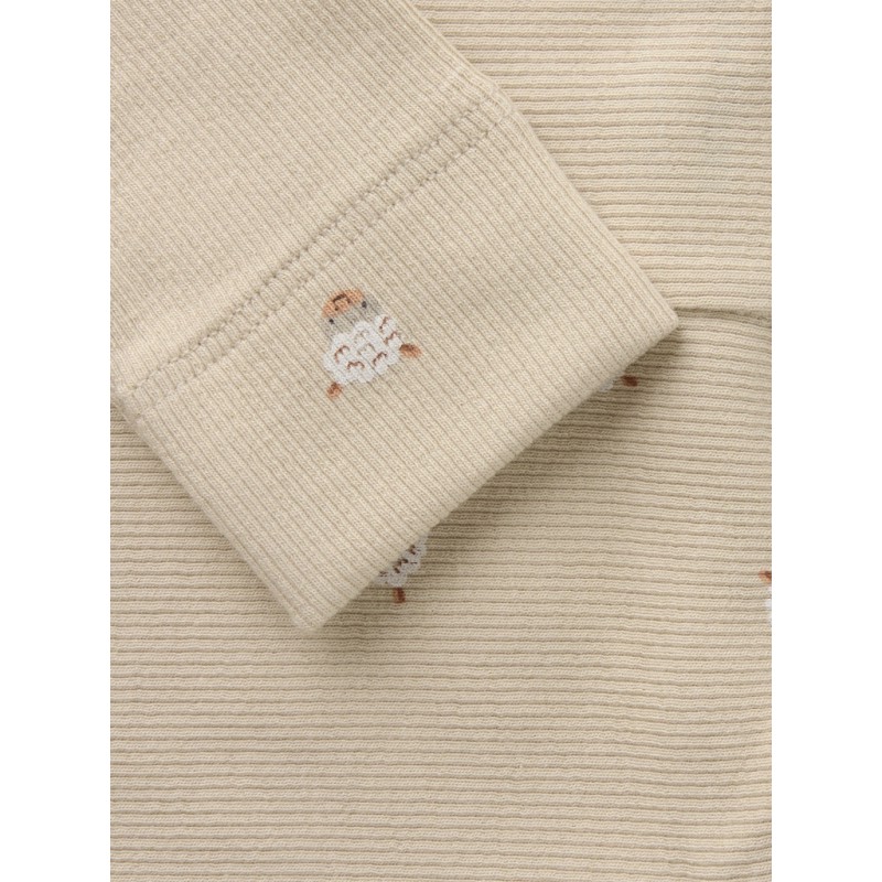 NAME IT BABY Unisex ferini leggings - Cement