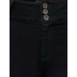 ONLY CARMAKOMA Anna hw wide denim jeans - Black