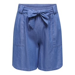 ONLY CARMAKOMA Nova azure talia shorts - Medium Blue Denim